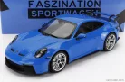 PORSCHE  911 992 GT3 COUPE 2021 - SILVER RIMS  SHARK BLUE