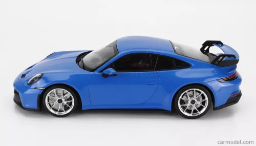 PORSCHE  911 992 GT3 COUPE 2021 - SILVER RIMS  SHARK BLUE