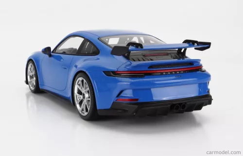 PORSCHE  911 992 GT3 COUPE 2021 - SILVER RIMS  SHARK BLUE