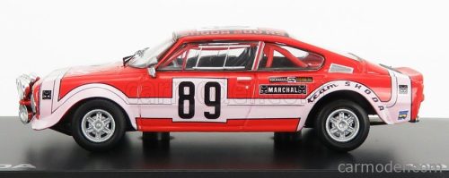 SKODA  200RS (night version) N 89 RALLY SUMAVA 1975 J.SEDIVY - J.JANECEK  RED WHITE