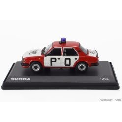SKODA  120L PO FIRE ENGINE 1984  RED WHITE
