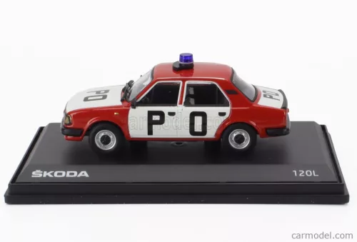 SKODA  120L PO FIRE ENGINE 1984  RED WHITE