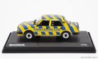 SKODA  120L SLUZBA 1984  YELLOW BLUE