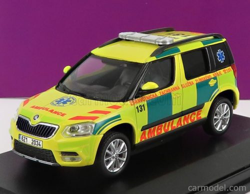 SKODA  YETI SUV FACELIFT (RESTYLING) AMBULANCE 2013