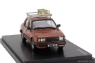 SKODA  120L 1984 WITH SNOW SLEDGE - CON SLITTINO  BROWN