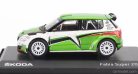SKODA  FABIA II FL S2000 N 0 SKODA MOTORSPORT DESIGN RALLY 2011  GREEN WHITE