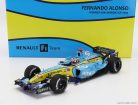 RENAULT  F1  R25 TEAM RENAULT N 1 WORLD CHAMPION WINNER SAN MARINO ITALY GP 2005 FERNANDO ALONSO  LIGHT BLUE YELLOW
