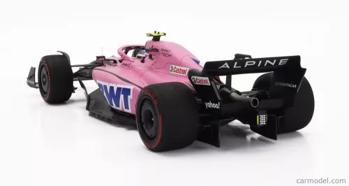 RENAULT  F1 A522 TEAM ALPINE BWT N 31 7th BAHRAIN GP 2022 ESTEBAN OCON  BLUE PINK