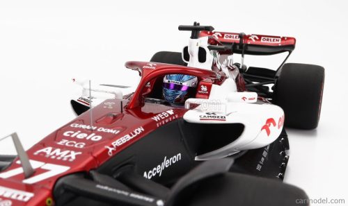 ALFA ROMEO  F1  C42 TEAM ORLEN RACING N 77 6th BAHRAIN GP 2022 VALTTERI BOTTAS  WHITE RED MET