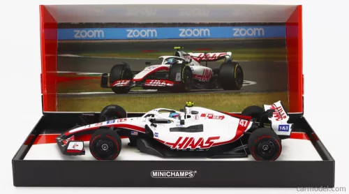 HAAS  F1  VF-22 FERRARI TEAM HAAS N 47 8th (first points) SILVERSTONE BRITISH GP 2022 MICK SCHUMACHER