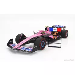   RENAULT  F1  A523 TEAM BWT ALPINE N 10 9th BAHRAIN GP WITH PIT BOARD 2023 PIERRE GASLY  PINK BLACK BLUE