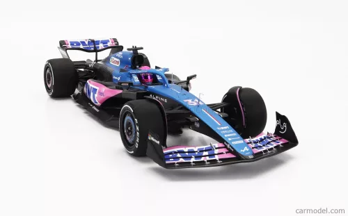 RENAULT  F1  A523 TEAM BWT ALPINE N 31 9th MIAMI GP WITH PIT BOARD 2023 ESTEBAN OCON  BLUE BLACK PINK