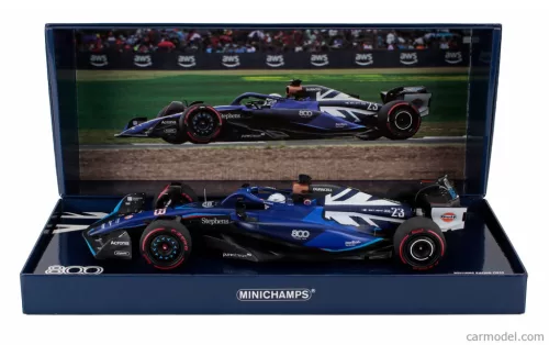 WILLIAMS  F1  FW45 TEAM WILLIAMS RACING GULF N 23 BRITISH GP 2023 ALEXANDER ALBON  BLUE BLACK