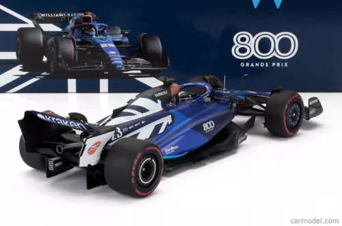 WILLIAMS  F1  FW45 TEAM WILLIAMS RACING GULF N 23 BRITISH GP 2023 ALEXANDER ALBON  BLUE BLACK