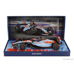   WILLIAMS  F1  FW45 TEAM WILLIAMS RACING GULF N 23 SINGAPORE GP 2023 ALEXANDER ALBON  LIGHT BLUE