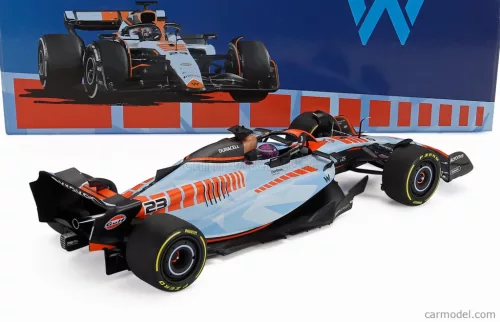 WILLIAMS  F1  FW45 TEAM WILLIAMS RACING GULF N 23 SINGAPORE GP 2023 ALEXANDER ALBON  LIGHT BLUE
