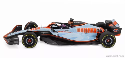 WILLIAMS  F1  FW45 TEAM WILLIAMS RACING GULF N 23 SINGAPORE GP 2023 ALEXANDER ALBON  LIGHT BLUE