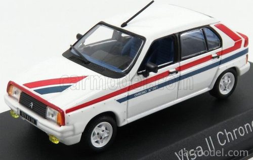 CITROEN  VISA II CHRONO 1982  WHITE RED BLUE