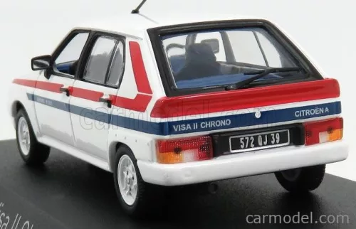 CITROEN  VISA II CHRONO 1982  WHITE RED BLUE
