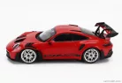 PORSCHE  911 992 GT3 RS COUPE 2023 - SILVER RIMS  RED BLACK