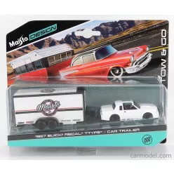 BUICK  REGAL WITH TRAILER 1987  WHITE BLACK