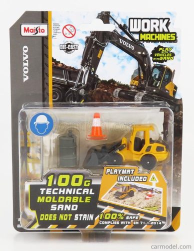 VOLVO  L25H RUSPA GOMMATA TRACTOR 2010 - SCRAPER  YELLOW BLACK