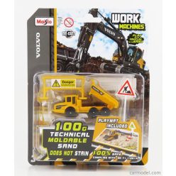 VOLVO  A25G TRUCK CASSONE RIBALTABILE 2010  YELLOW BLACK