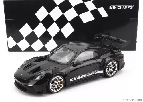 PORSCHE  911 992 GT3 RS COUPE 2023 - SILVER WHEELS  BLACK