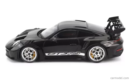 PORSCHE  911 992 GT3 RS COUPE 2023 - SILVER WHEELS  BLACK