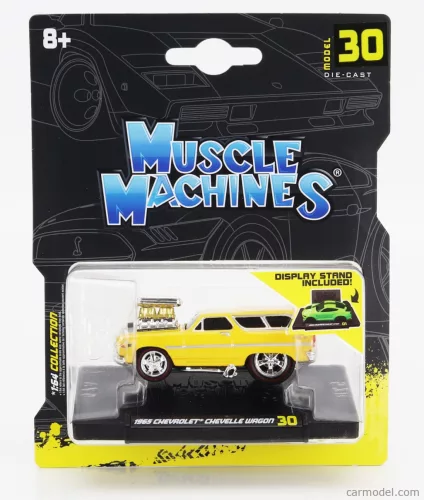 CHEVROLET  CHEVELLE SW STATION WAGON CUSTOM 1965  YELLOW