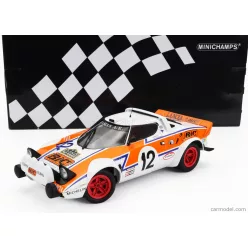   LANCIA  STRATOS HF N 12 RALLY ACROPOLIS 1979 S.LAMBDA - K.FERTAKIS  WHITE ORANGE