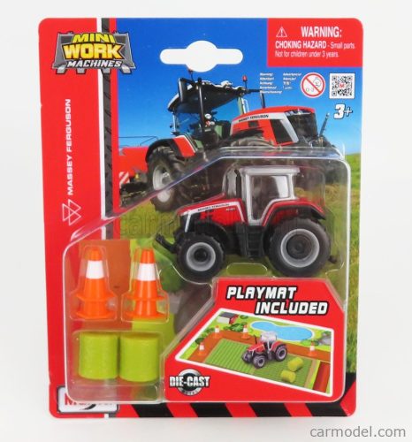 MASSEY FERGUSON  8S.265 TRACTOR WITH PLAYMAT 2020  RED GREY
