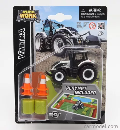 VALTRA  Q305 TRACTOR WITH PLAYMAT INCLUDED 2018  WHITE BLACK