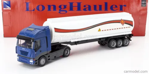 IVECO FIAT  STRALIS 540 TANKER TRUCK FUEL TRANSPORTS 2009  BLUE WHITE