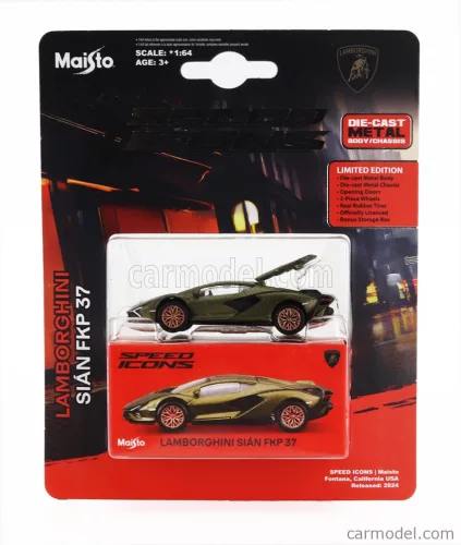 LAMBORGHINI  SIAN FKP 37 HYBRID 2020  MATT GREEN