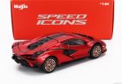 LAMBORGHINI  SIAN FKP 37 HYBRID 2020  RED MET