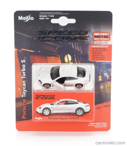 PORSCHE  TAYCAN TURBO S 2019  WHITE