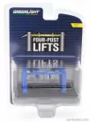 ACCESSORIES  GARAGE SET OFFICINA - PONTE SOLLEVATORE AUTO - FOUR POST LIFT  BLUE