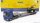 IVECO FIAT  STRALIS 540 TRUCK PIANALE 2009 WITH NEW HOLLAND FR920 MIETITREBBIA GOMMATA HARVESTER  BLUE YELLOW BLACK