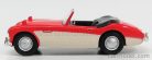 AUSTIN  HEALEY 3000 MKIII SPIDER OPEN 1964  RED CREAM