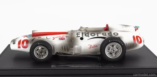 MASERATI  TIPO 420 M/58 ELDORADO N 10 500 MIGLIA MONZA (after race version) 1958 STIRLING MOSS - RALPH LIGUORI  WHITE