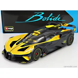   BUGATTI  BOLIDE W16 8.0 FOUR-TURBO 1850hp 500km/h 2020  YELLOW BLACK