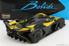 BUGATTI  BOLIDE W16 8.0 FOUR-TURBO 1850hp 500km/h 2020  YELLOW BLACK