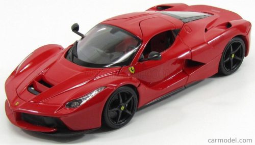 FERRARI  LAFERRARI 2013 - BLACK WHEELS  RED
