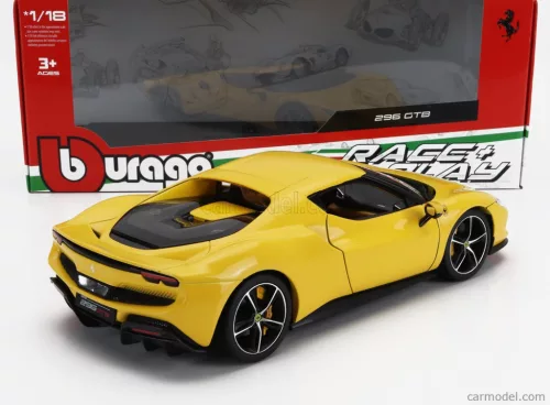 FERRARI  296 GTB HYBRID 830HP V6 2021  YELLOW