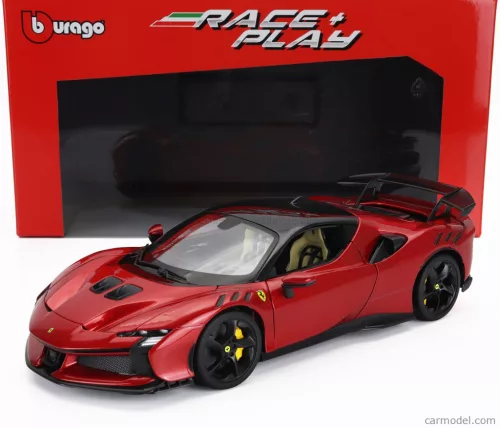 FERRARI  SF90XX STRADALE 2024  ROSSO MAGMA - RED MET BLACK