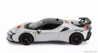 FERRARI  SF90XX STRADALE 2024  BIANCO ARTICO - WHITE MET ORANGE BLACK