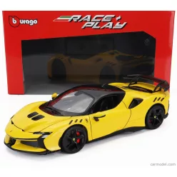 FERRARI  SF90XX STRADALE 2024  GIALLO MODENA - YELLOW BLACK