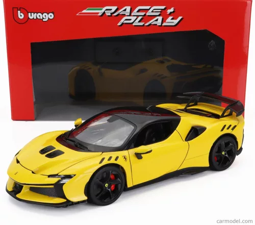 FERRARI  SF90XX STRADALE 2024  GIALLO MODENA - YELLOW BLACK