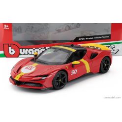   FERRARI  SF90 N 50 ASSETTO FIORANO 24h LE MANS LIVERY 2024  RED YELLOW BLACK